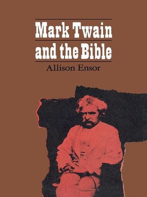 cover image of Mark Twain and the Bible